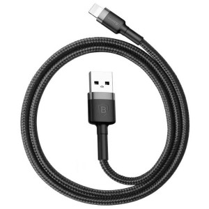 کابل کنفی آیفونی Baseus Cafule CALKLF-C 2A 1m