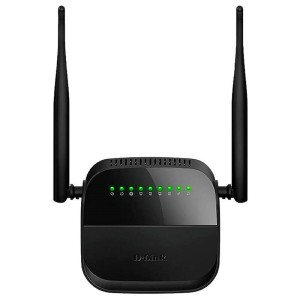 مودم روتر ۲ آنتن D-Link DSL-124 N300 ADSL2+ 300Mbps