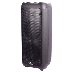 اسپیکر چمدانی بلوتوثی رم و فلش خور Vanmaax MAX-1100 + میکروفون و ریموت کنترل
