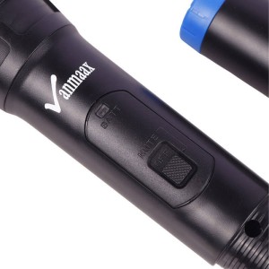 اسپیکر چمدانی بلوتوثی رم و فلش خور Vanmaax MAX-1400 + میکروفون و ریموت کنترل