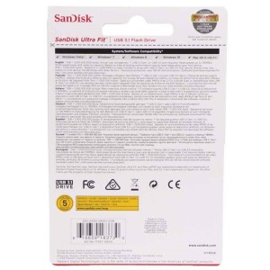 فلش ۱۲۸ گیگ سن دیسک Sandisk Ultra Fit USB3.1