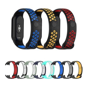 بند سیلیکونی طرح نایکی دستبند سلامتی شیائومی Xiaomi Band 8 Ventilate Strap