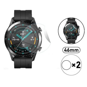 پک 2تایی محافظ نانو ساعت هوشمند هواوی Huawei Watch GT2 46mm TPU Screen Protector 2Pcs