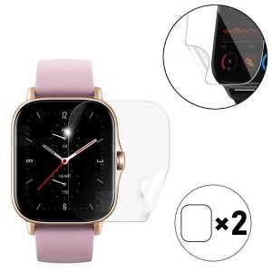 پک 2تایی محافظ نانو ساعت هوشمند شیائومی Xiaomi Amazfit GTS 2e TPU Screen Protector 2Pcs