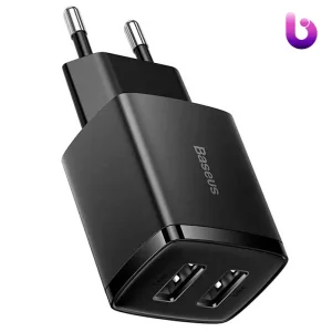 شارژر دیواری 10.5 وات باسئوس Compact Charger CCXJ010202 2.1A