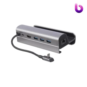 هاب Ifortech HC-86 Type-C To USB 3.0/HDMI/LAN/Type-C PD 60W