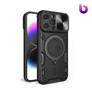 قاب ضد ضربه مگنتی Apple iPhone 12 Pro Max Magnetic Support Case دارای محافظ دوربین