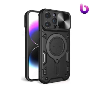 قاب ضد ضربه مگنتی Apple iPhone 12 Pro Magnetic Support Case دارای محافظ دوربین