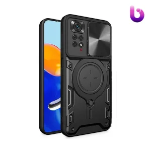 قاب ضد ضربه مگنتی Xiaomi Redmi Note 11 Pro / Note 11 Pro 5G Global Magnetic Support Case دارای محافظ دوربین