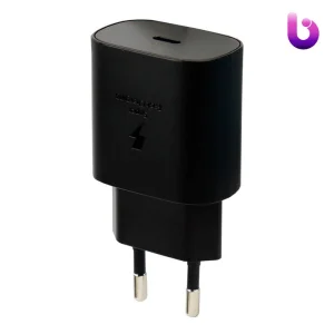 شارژر دیواری فست شارژ اورجینال Samsung EP-TA800XBEG PD 25W Type-C + کابل Type-C