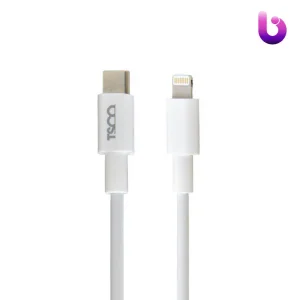 کابل تایپ سی به لایتنینگ فست شارژ 20 وات تسکو TC PD207 طول 1 متر