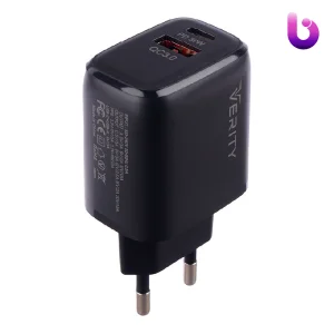 شارژر دیواری فست شارژ Verity AP 2126 QC3.0 PD 3A 33W + کابل تایپ سی