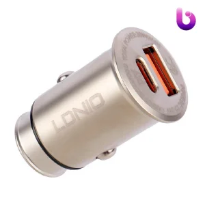 شارژر فندکی فست شارژ LDNIO C506Q QC4.0 PD 5A 30W + کابل تایپ سی