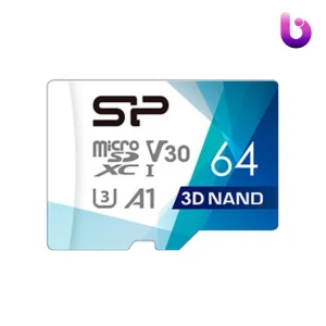 رم میکرو 64 گیگ سیلیکون پاور Silicon Power Superior Pro A1 V30 U3 100MB/s