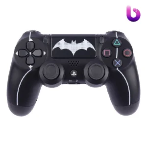 دسته بی سیم SONY PlayStation 4 DualShock 4 High Copy طرح بتمن مشکی سفید