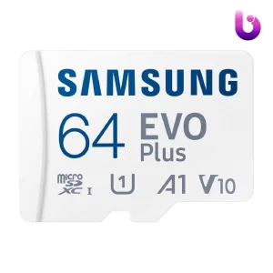 کارت حافظه میکرو اس دی 64 گیگابایت سامسونگ Samsung EVO Plus A1 U1 130MB Full HD