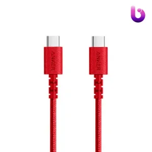 کابل تبدیل فست شارژ Anker PowerLine Select+ A8032 Type-C To Type-C PD 0.9m