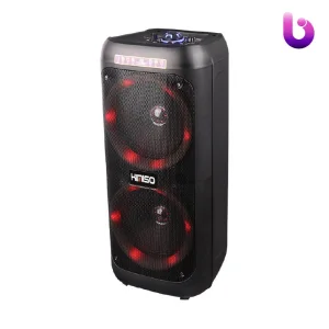 اسپیکر چمدانی بلوتوثی رم و فلش خور Kimiso QS-82 + میکروفون و ریموت کنترل