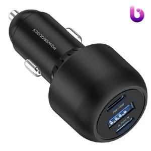 شارژر فندکی پاورولوژی Powerology Ultra Quick Car Charger PCCSR007 توان 130 وات