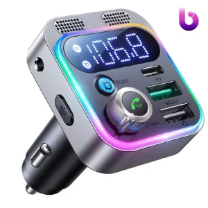 شارژر فندکی و پخش کننده بلوتوث جویروم Joyroom JR-CL16 توان 48 وات