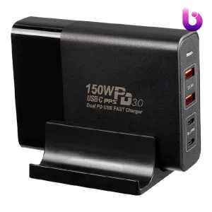 شارژر دیواری فست شارژ TSCO TTC 69 QC3.0 PD 3.6A 150W + کابل تایپ سی و کابل Type-c to Type-c