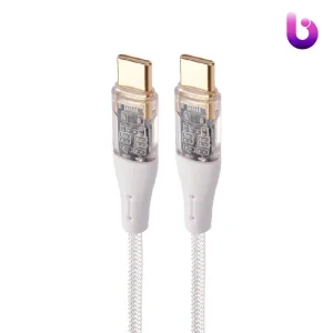 کابل تبدیل فست شارژ DATA+ Royal DP-R330 Type-C To Type-C 3A PD 60W 1m
