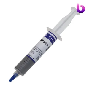 خمیر سیلیکون سرنگی D-Net Gray HY-510 38g بسته 10 عددی