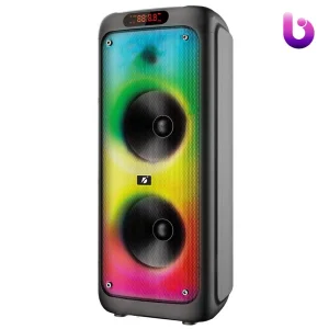 اسپیکر چمدانی بلوتوثی رم و فلش خور Brodu BTS-1387 + میکروفون و ریموت کنترل