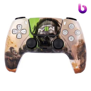 دسته بازی بی سیم طرح پلی استیشن P4-Plus T29 Call of Duty Modern Warfare II PS4 / PC 5