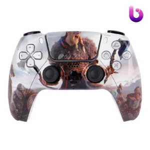 دسته بازی بی سیم طرح پلی استیشن P4-Plus T29 Assassin’s Creed Valhalla PS4 / PC 5