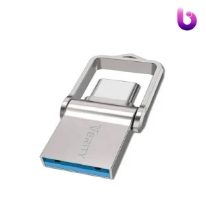 فلش مموری 128 گیگابایت Type-c وریتی Verity O512 USB 3.0 با قابلیت OTG