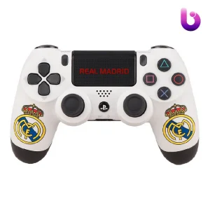 دسته بی سیم SONY PlayStation 4 DualShock 4 High Copy طرح Real Madrid