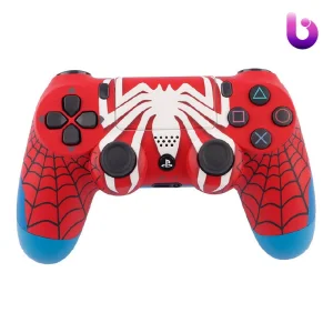 دسته بی سیم SONY PlayStation 4 DualShock 4 High Copy طرح Spider Man کد 4