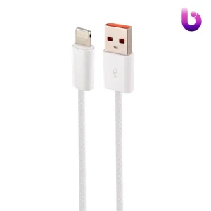 کابل لایتنینگ فست شارژ 25 وات الدینیو LS901 طول 1 متر