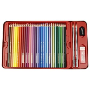 مداد رنگی ۶۰ رنگ فابر کاستل Faber-Castell 11 58 93