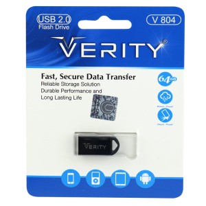 فلش ۶۴ گیگ وریتی Verity V804