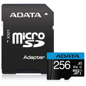 رم میکرو ۲۵۶ گیگ ای دیتا ADATA Premier U1 C10 V10 100MB/s + خشاب