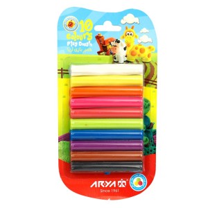 خمیر بازی ۱۰ رنگ وکیومی آریا Arya 1021