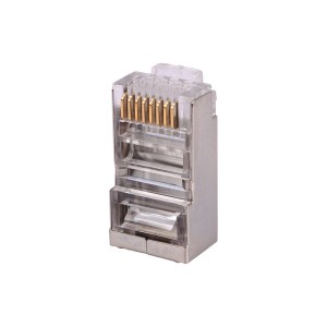 سوکت شبکه K-net RJ45 Cat6 SFTP بسته ۱۰۰ عددی