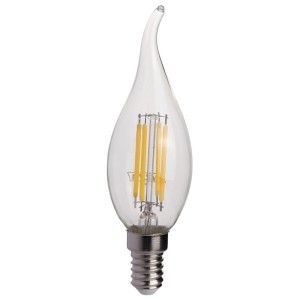 لامپ شمعی اشکی دلتا Delta Candle E14 6W