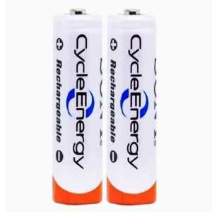 باتری دوتایی نیم قلمی شارژی Sony CycleEnergy Ni-MH AAA 1550mAh