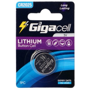 باتری سکه ای Gigacell CR2032