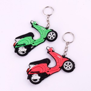 جاکلیدی سیلیکونی طرح موتور Vespa بزرگ