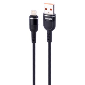 کابل لایتنینگ فست شارژ 3 آمپر آرسون AN-A33 طول 2 متر