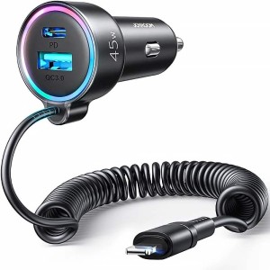 شارژر فندکی فست شارژ Joyroom JR-CL08 4A QC3.0 PD 45W