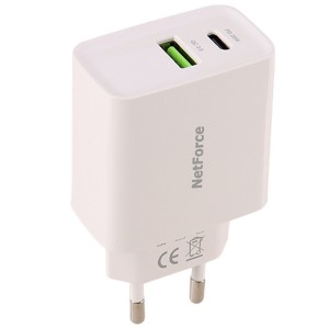 کلگی فست شارژ Netforce NW-220 2Port 3A QC PD 20W
