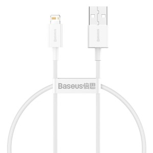 کابل کوتاه آیفونی فست شارژ Baseus Calys-02 2.4A 25cm