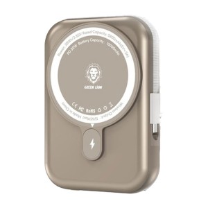 پاور بانک بی سیم فست شارژ 10000 گرین لاین Green Lion Monaco PD 20W