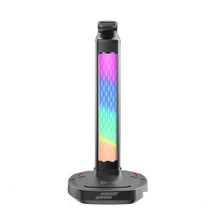 شارژر وایرلس و پایه هدفون پرودو Porodo PDX527 Headphone Stand and Wireless Charging