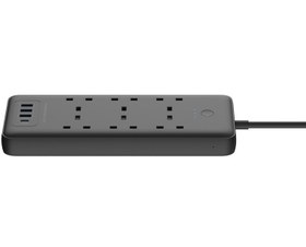 چند راهی برق و شارژر هوشمند پاورولوژی Powerology Smart Multiport Socket PSMSUPD دارای 4 پورت